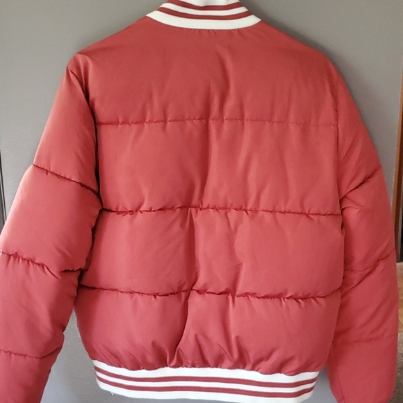 Forever 21 Puffer Bomber Jacket Coat - Picture 5 of 5
